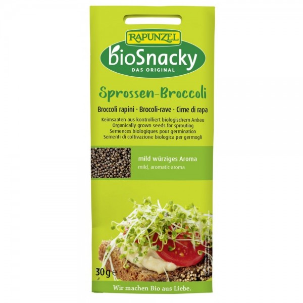 Seminte de broccoli pentru germinat bio Rapunzel BioSnacky